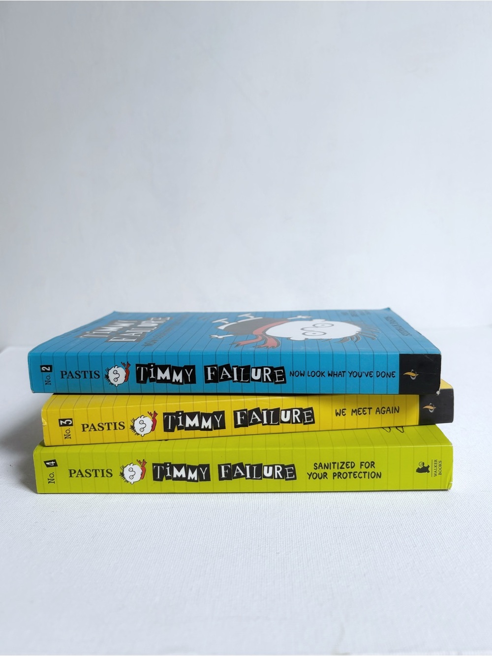 Stephan Pastis Timmy Failure Books 2, 3 and 4 Bundle Lot